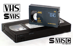 оцифровка видео S-VHS S-VHS-C
